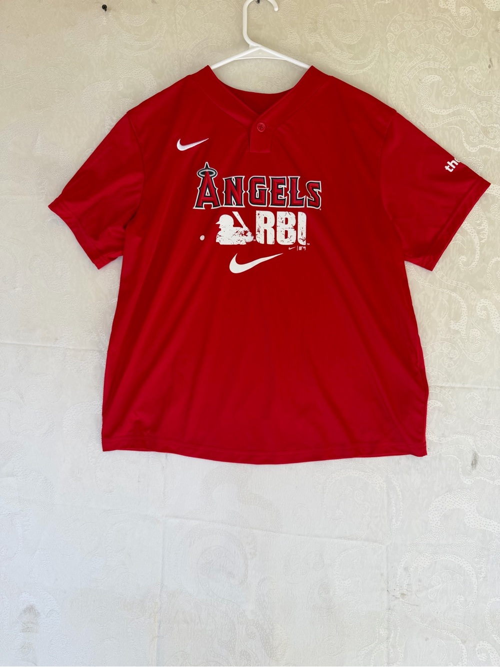 Nike Red Angels Graphic Short Sleeve Tee